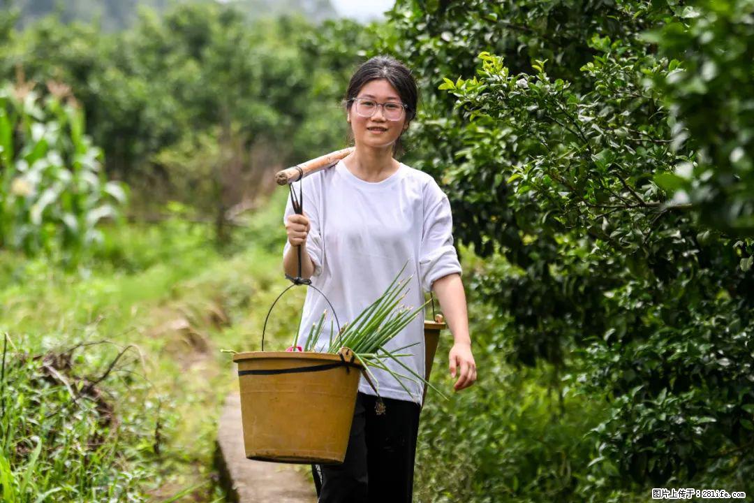 全网追的“扁担女孩”,找了一份暑假工,时薪12元 - 固原生活资讯 - 固原28生活网 guyuan.28life.com
